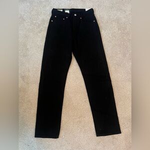 NWT Black Levi 501 Jeans